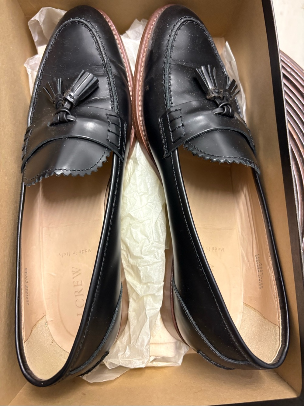J. Crew Biella Tassel Loafers. Size 9. Like New.